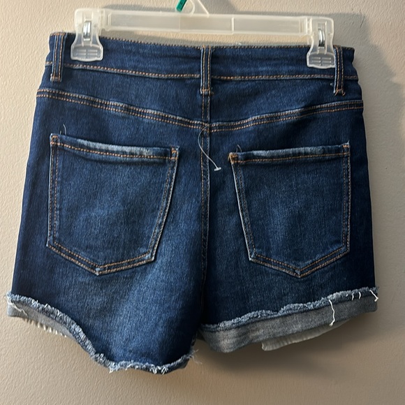 Dark denim shorts - Picture 2 of 2